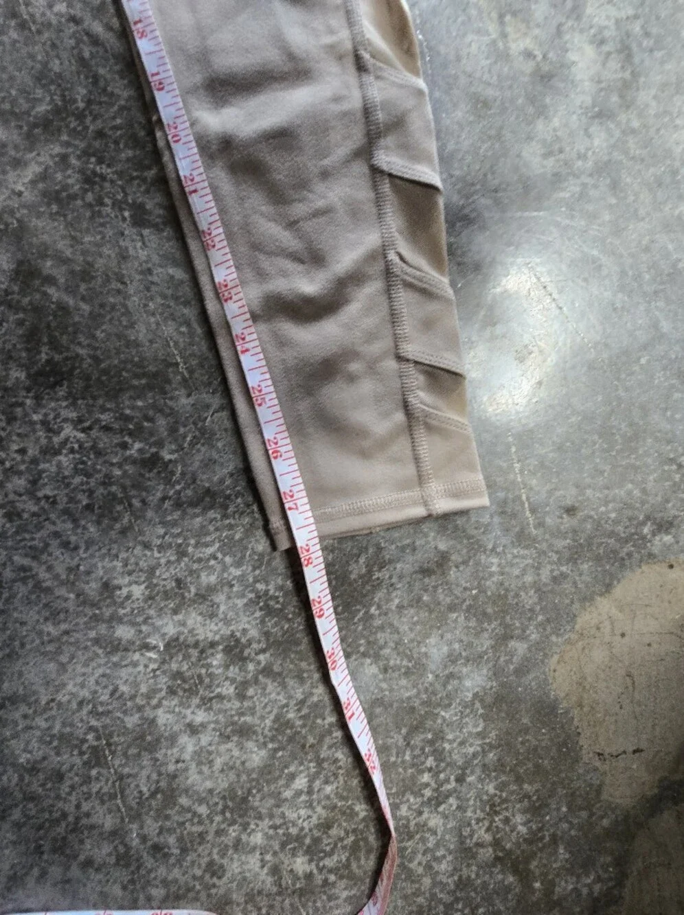 ALO Yoga Block High-Waist Leggings Gravel Size L
